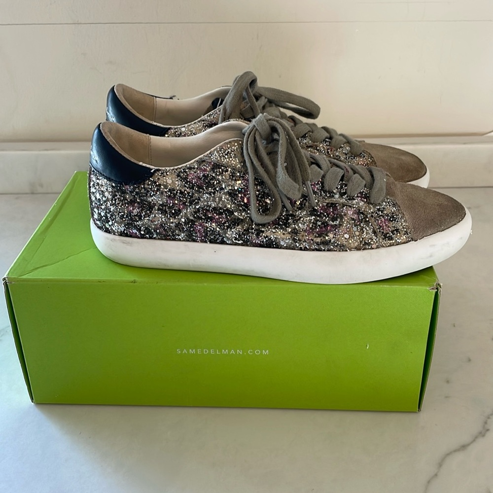Sam Edelman Girls Aubrie Mini Sneaker size 3